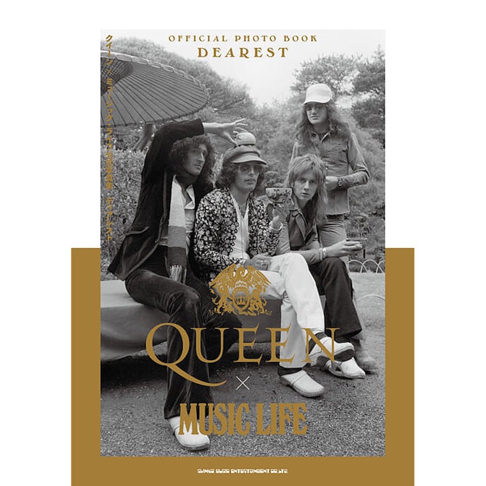 【予約商品】 QUEEN クイーン (初来日50周年 ) - クイーン×ミュージック・ライフ公式写真集 / ディアレスト / 写真集 - PGS